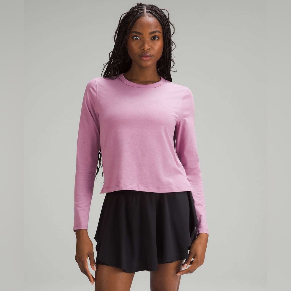 Lululemon Classic Fit Cotton Blend Long Sleeve Shirt